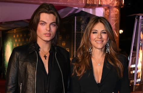 mom son movie sex scene|Liz Hurley felt ‘comfortable’ filming sex scene directed by her son